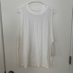 White Lululemon Tank top NWT!